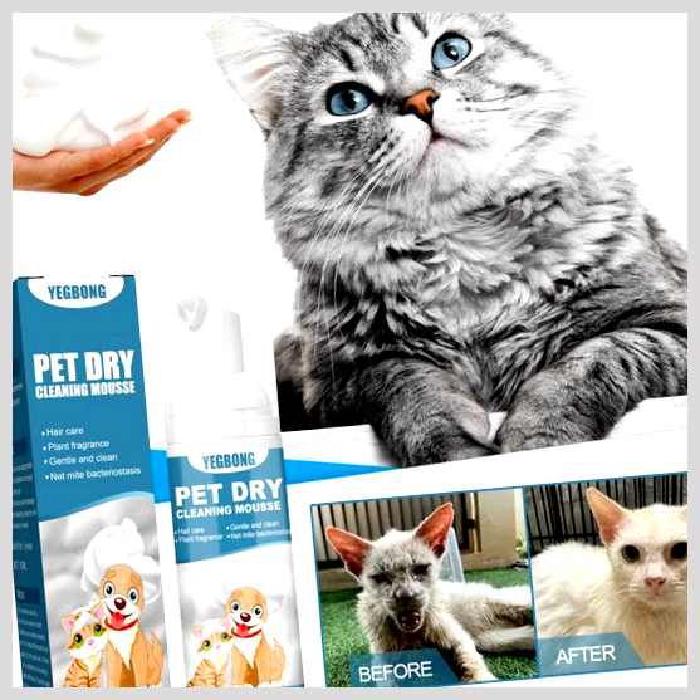 Сухой шампунь для кошек